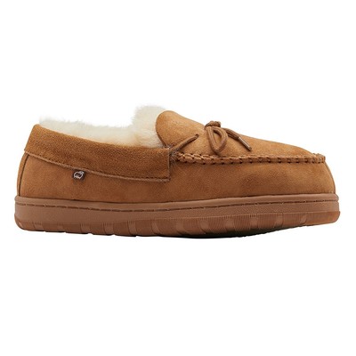 Lamo Men's Moc Double Face Men's Slippers Chestnut - 10 Medium
