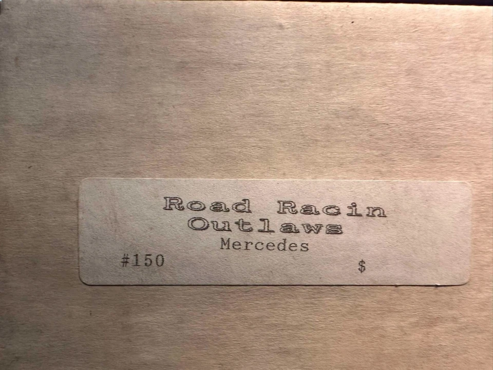 BRP Inc BRP150 1/18 Road Racin Outlaws Mercedes Kit Bud´s Racing Vintage Retro - Bild 2 von 4