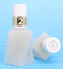 Essie Gel Coat #01 Matte Top Coat Step 2 (No UV light needed) ( Matte) Free S&H
