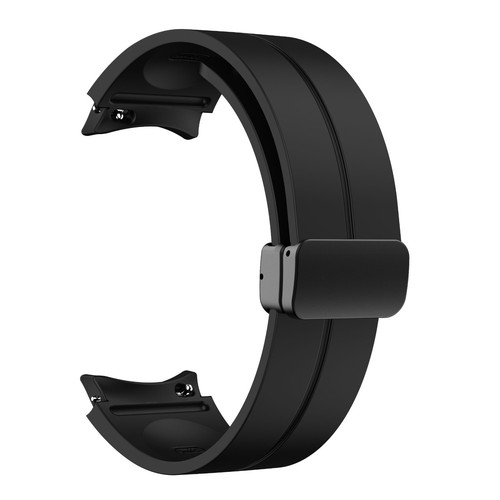 Cinturino sportivo chiusura magnetica per Samsung Galaxy Watch 7/6 Classic/5/5 Pro - nero - Foto 4 di 6