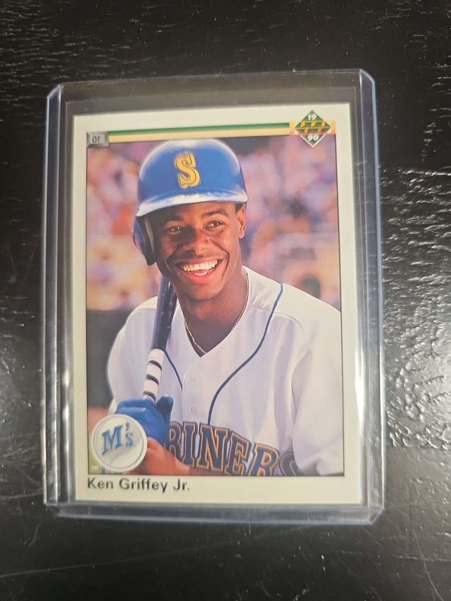 KEN GRIFFEY JR. 1990 Upper Deck #156 Mariners SPELLING ERROR CARD