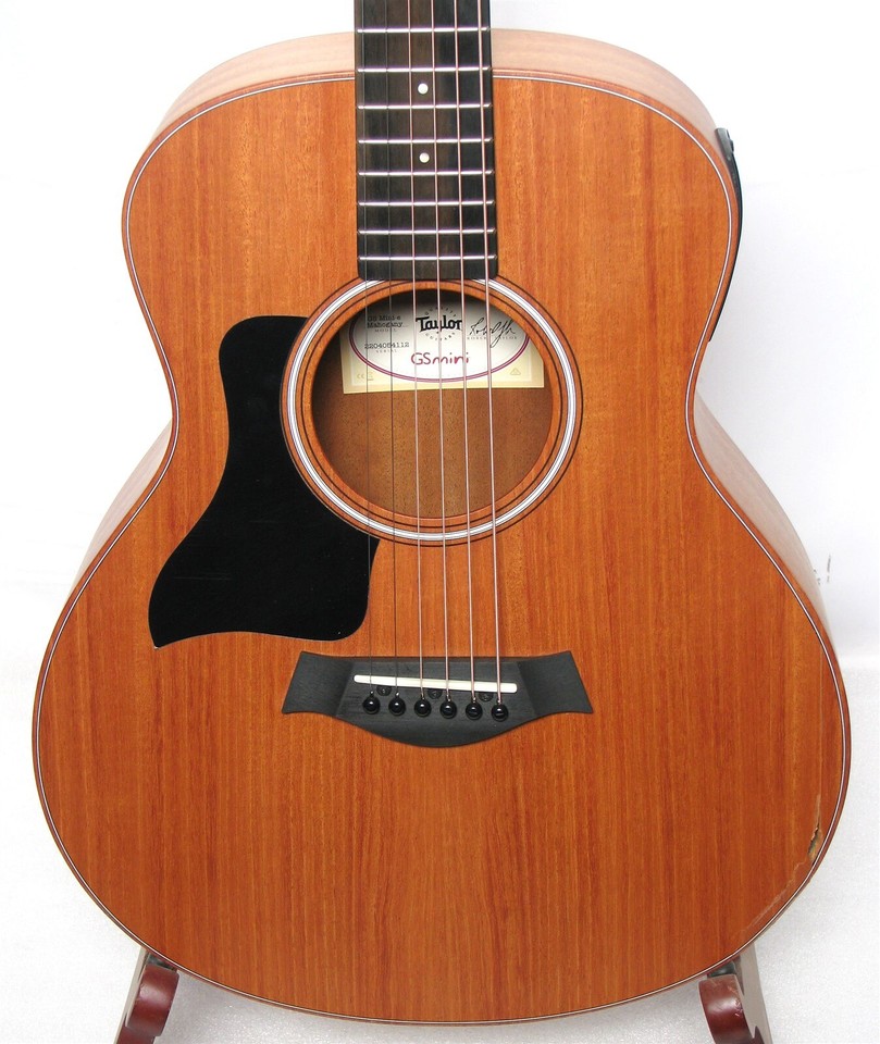 Taylor GS Minie Mahogany LeftHanded Acoustic Electric Guitar with