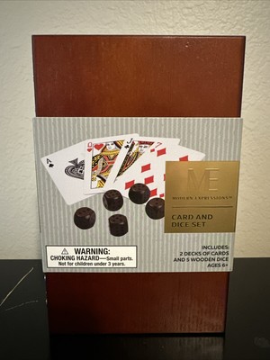 MODERN EXPRESSIONS Card and Dice Set 