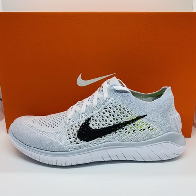 Nike Free Rn Flyknit 2018 Running Shoes White Womens Size:8.5 942839-100 | eBay