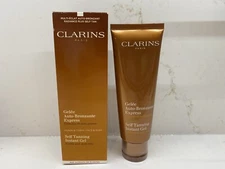 Clarins Self Tanning Instant Gel 4.5 oz NIB FACTORY SEALED TUBE
