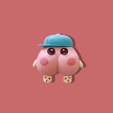 Pink Peach Butt INStagram Silicone AirPods Pro Case GIFT AUSTOCK