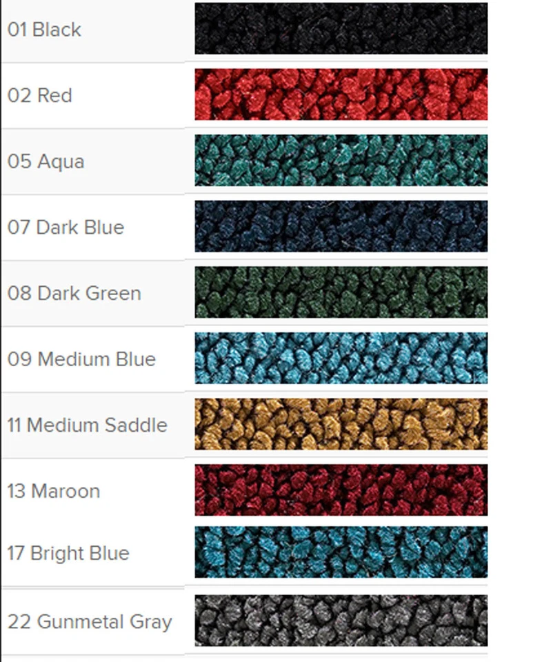 Новый! 1960-1965 Ford Falcon ковер комплект литой с подкладкой и пятки подушечка выбрать цвет - Изображение 2 из 4