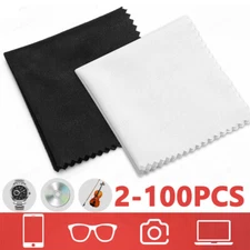 Premium Microfiber Cleaner Camera Lens Sunglasses Glasses Cleaning Cloth LOT