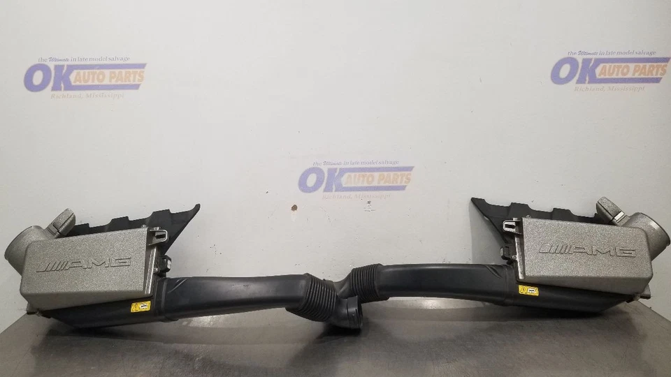 09 MERCEDES BENZ AMG SL63 R230 6.2L FILTRO DE AIRE JUEGO DE CAJA DE AIRE CON CUBIERTAS Foto 2 de 4