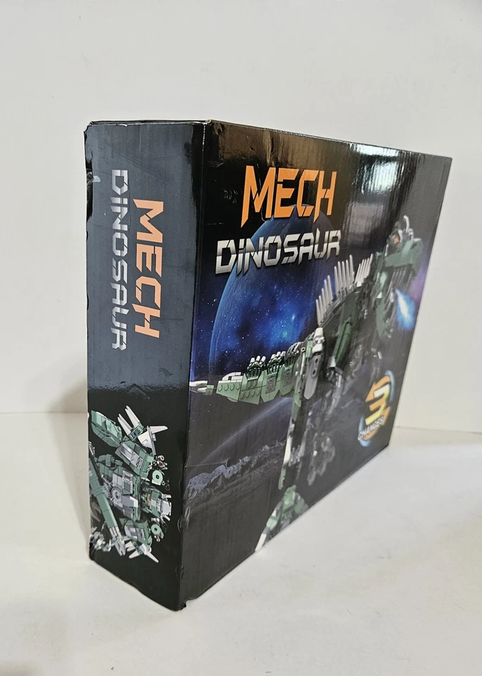 Dinosaurs Set Mech Transform T-Rex, Robot, Ship 3-in-1 Building Blocks New  - Image 2 of 4
