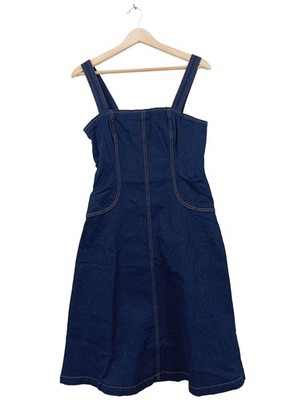 CIDER Jeanskleid Damen Kleid Gr. DE 38 blau Casual-Look