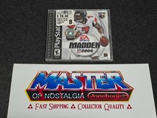 PS1 Sony MADDEN 2004 New Factory Sealed Playstation 1 Game Vick NFL Football