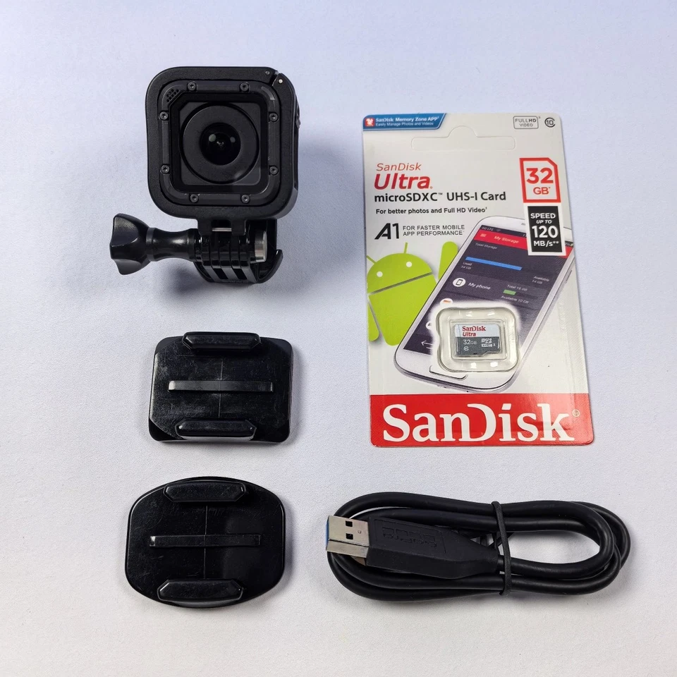 GoPro Hero5 Session Action Camera Waterproof Digital Cam 4K HD with Accessories - Image 2 of 4