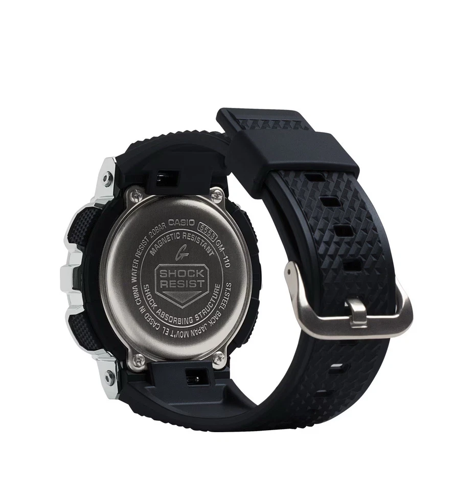 Reloj Casio G-Shock Hombre Negro - GM110-1A Con Caja Exterior Ligeramente Dañado Foto 3 de 3