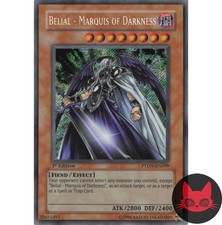 Yugioh Belial - Marquis der Finsternis PTDN-DE099 Secret Rare 1. Auflage LP