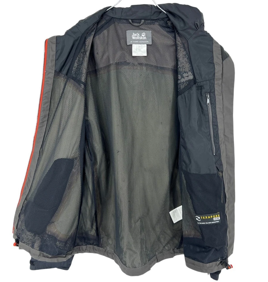 JACK WOLFSKIN Chaqueta Con Capucha Para Hombre Texapore Talla M - Imagen 3 de 4