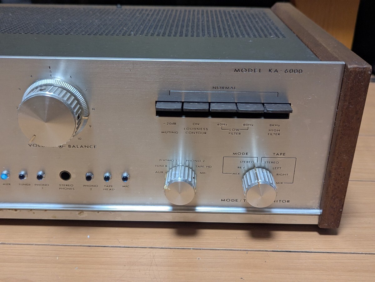 Trio Kenwood KA-6000 Integrated Amplifier Vintage JANK | eBay