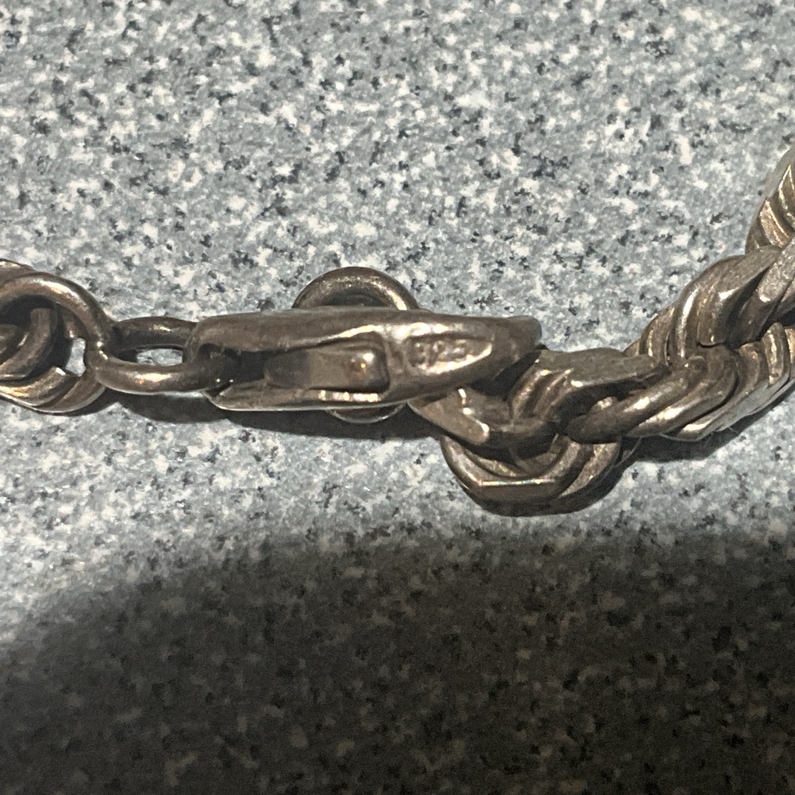 SOLID Sterling Silver - Twisted Chain 20" Necklac… - image 3