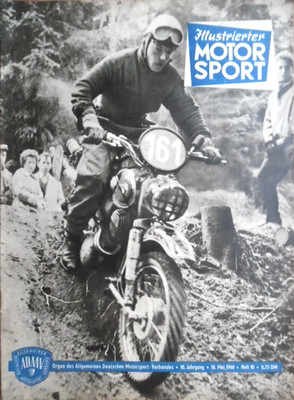 ILLUSTRIERTER MOTORSPORT 10 - 18.5. 1960 Täge ADMV-Fahrt Degner Bergring-Teterow