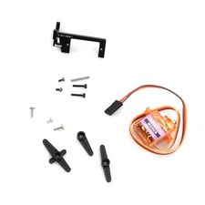 1/14 RC Car Aluminum Gearbox Servo Steering Gear Shift For TAMIYA Scania R620 S