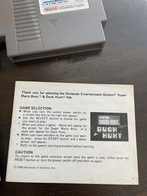 Lote de paquete de juegos Super Nintendo (4) aros de b&eacute;isbol Mario Bros Duck Hunt NES