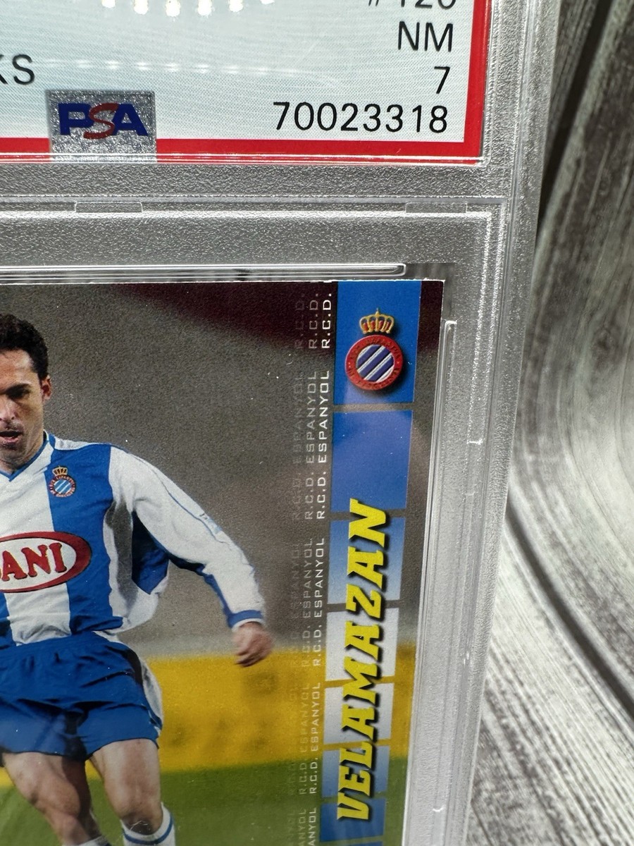 Antonio VELAMAZAN 2004 PANINI SPORTS Mega Cracks PSA 7 RCD