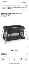 NEW Open Box Maxi-Cosi Calao Play Yard - Classic Graphite