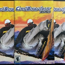 Coolboarders 2001 PS2 PlayStation 2 Instruction Manual Only
