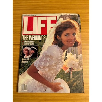 LIFE Magazine September 1986 The Weddings Kennedy Gala Royal Pageant Issue