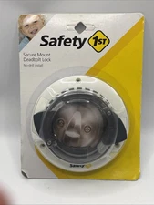 Safety 1st Secure Mount Deadbolt Lock No Drill Install HS162 - 806517