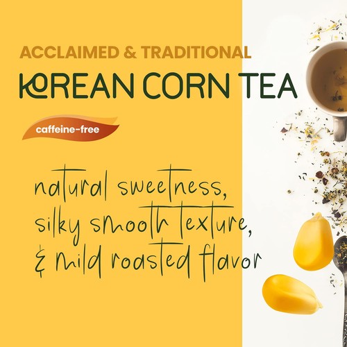 Dong Suh Roasted Corn Tea 30 Count Korean Tea 300g Refreshing Drink - 第 2/6 張圖片