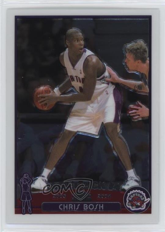 2003-04 Topps Chrome Chris Bosh #114 Rookie RC HOF 1gh7