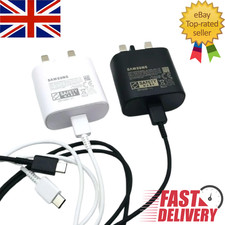Samsung Galaxy 25W Super Fast Charger with USB-C to C Data Cable UK