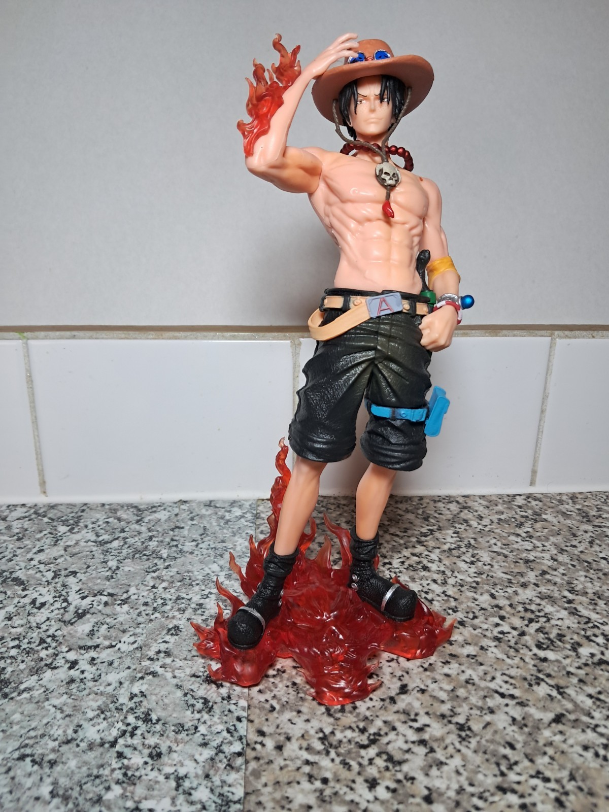 Figura de acción Bandai Figuarts Zero Portgas D. Ace One Piece de Japón nueva