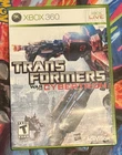 Transformers: War for Cybertron - Xbox 360 - TESTED AND WORKING - CIB