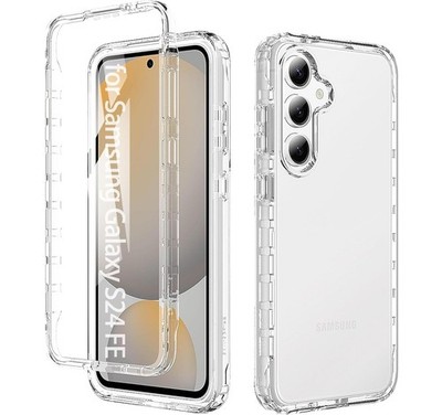 Clear 360 Full Body Case für Samsung S25 FE S24 FE S23FE S21FE S20FE S25 S24 S23