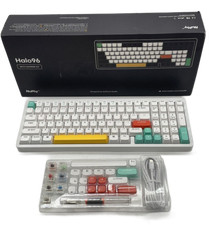 nuphy Halo96 V2 Keyboard Raspberry Switch White