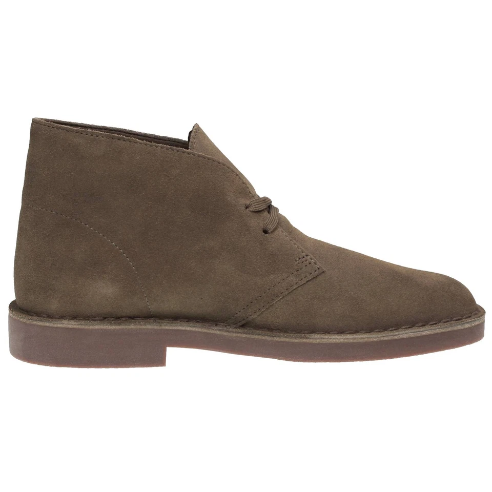 Clarks Desert Boot Evo - Polacchini In Suede Kaki - Uomo Scarpe Polacchini - Imagen 2 de 3