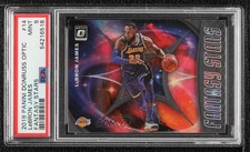 2019-20 Panini Donruss Optic Fantasy Stars LeBron James #14 PSA 9 MINT 02v3