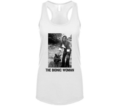 The Bionic Woman Ladies Tanktop Size Large