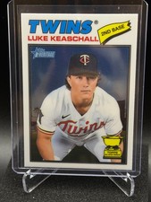 Luke Keaschall 2026 Topps Heritage Chrome Base #116 - Minnesota Twins