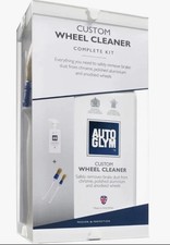 Autoglym Custom Wheel Cleaner Complete Kit + 2 Wheel Brushes Detailing Kit