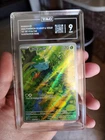 Bulbasaur Scarlet & Violet 166/165 Illustration Rare 151 Set Tag Grade 9 Mint