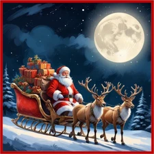 30 Custom Christmas Eve Personalized Address Labels