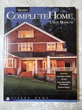 Sierra Complete Home User Manual Guide Books 1997 Free Shipping - GOOD