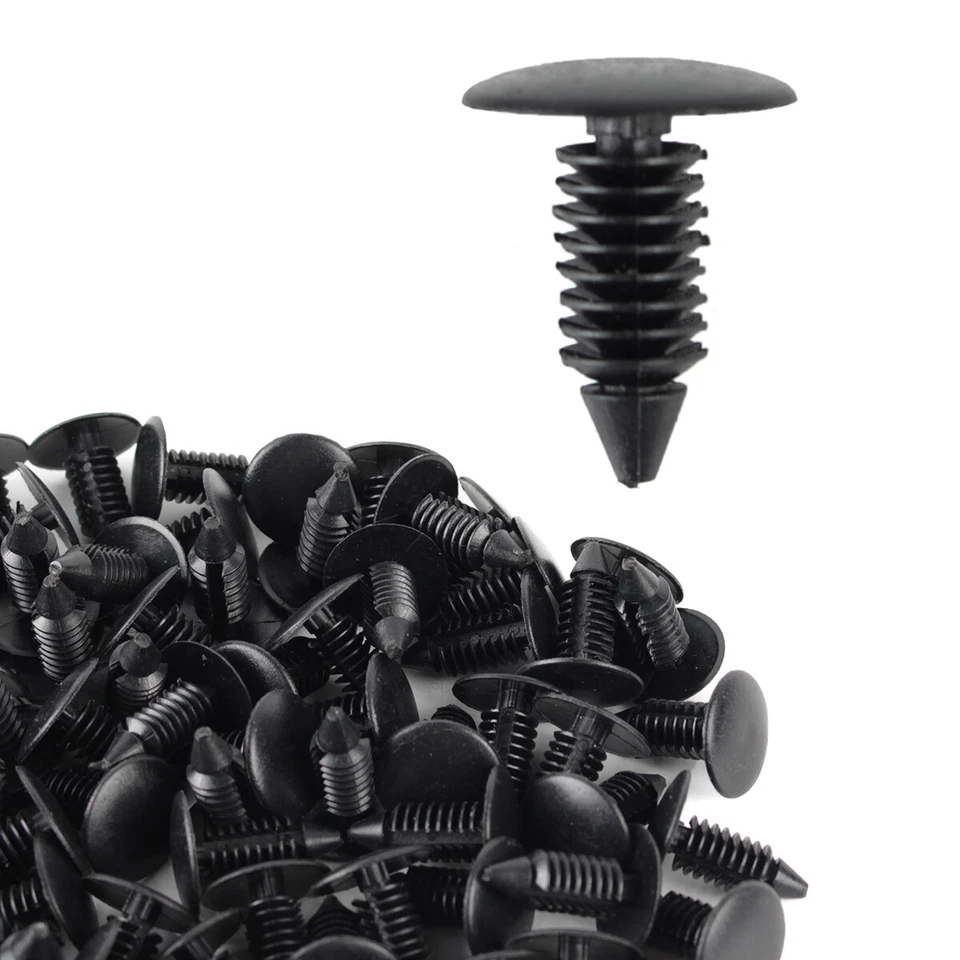 Kit de retenedor protector parachoques guardabarros clip de carrocería automática sujetador de empuje para Ford Chevy Foto 2 de 4