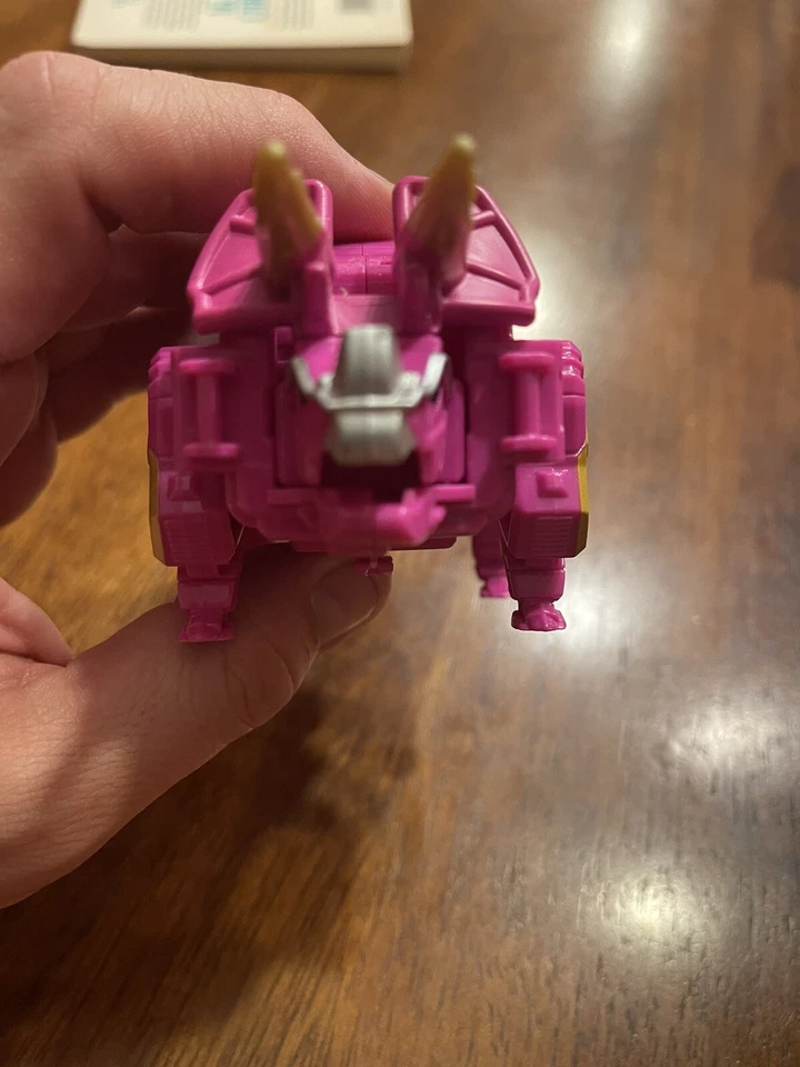 Power Rangers Dino Charge Pink Zord Action Dinosaur Triceratops - Image 3 of 4