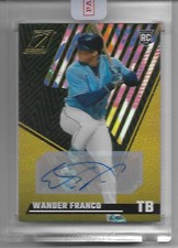 WANDER FRANCO 2022 Panini Zenith REFRACTOR Redemption Rookie RC Auto Autograph