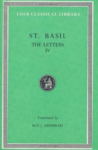 004: Letters (Loeb Classical Library), Basil 9780674992986 Fast Free ...