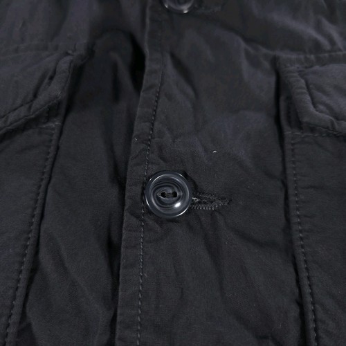 SKU Save Khaki USA schwarz Knopfleiste Freizeit Fliegerjacke Herren Small - Bild 8 von 12